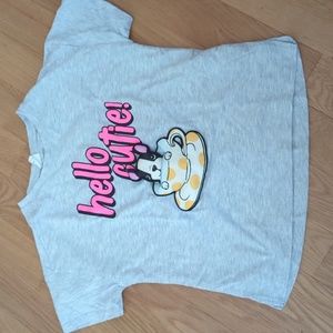 Zara kids hello cutie 3d pop up dog puppies short sleeve girl siZe 10